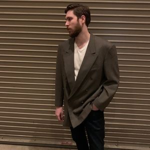Oversized Christian Dior Double Breasted Blazer